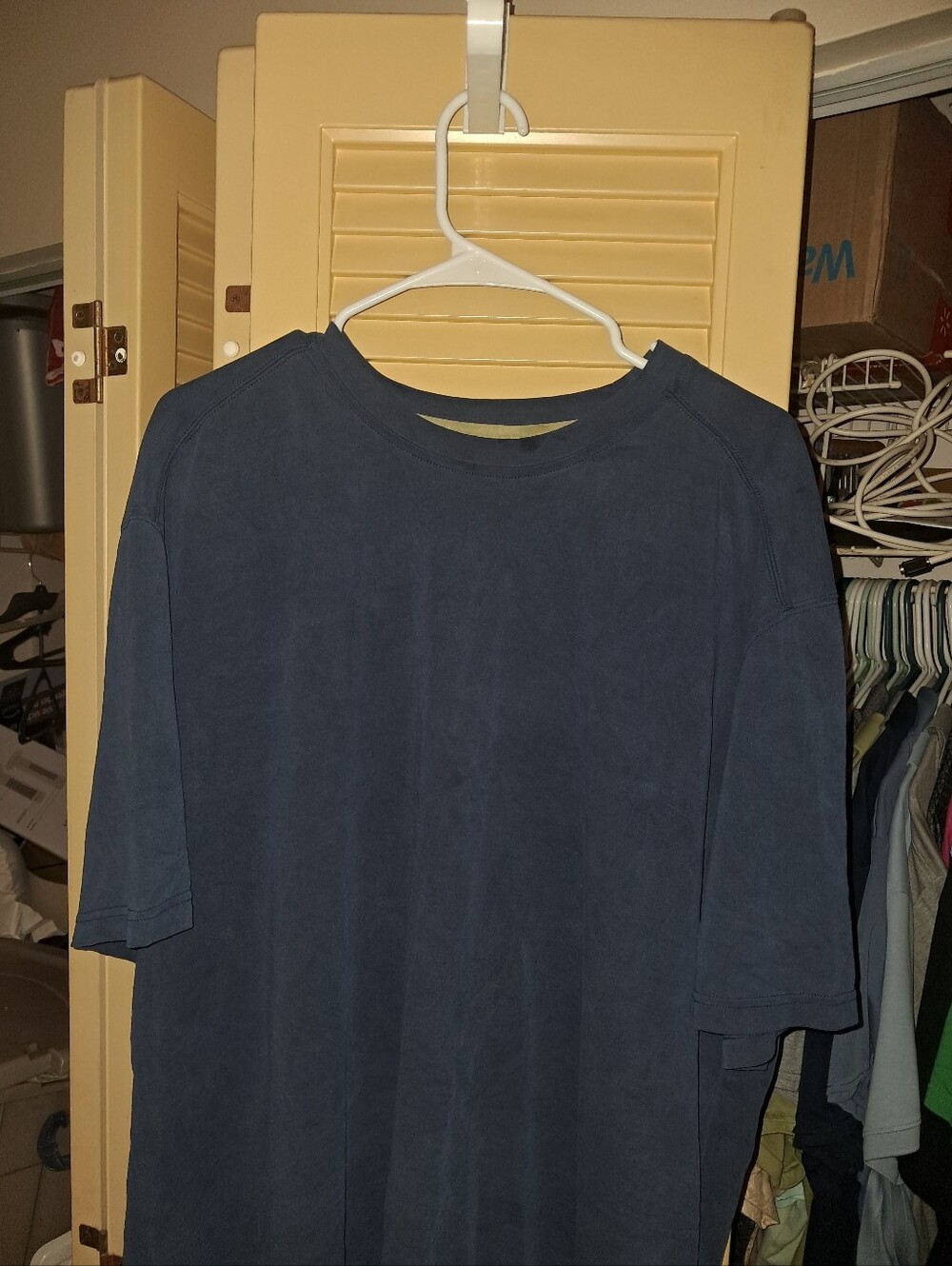 Tommy Bahama Men's Navy Blue Short Sleeve Crewneck Tee Sz XXL